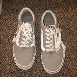 Grey Vans 7.5